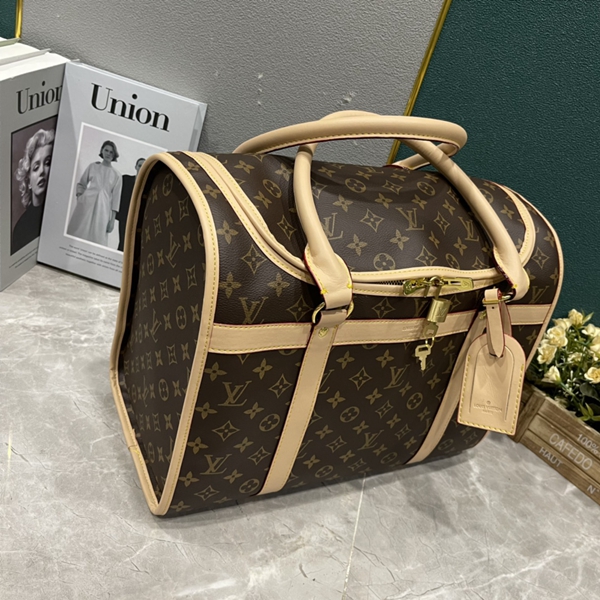 ルイヴィトンバッグ側面デザイン